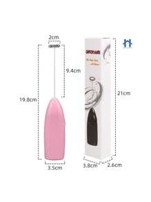 Mini Electric Blender Whisk Mixer For Egg Whites Milk Coffee - Hồng - Xem 2
