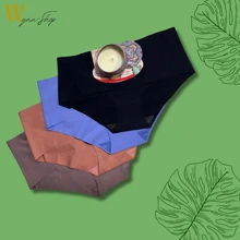 6 Pieces Women's Invisible Panties Full Brief Absolute Comfort Random Colors - Multicolor - View 3