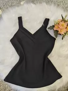 Women Tank Tops & Camis - Black - View 1