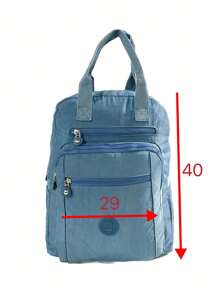 Women Functional Backpacks - 深色水洗藍 - 查看 2