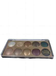 mf8547Paleta de sombras 10 cores cintilante Festa Junina - Multicolorido - Visão 6