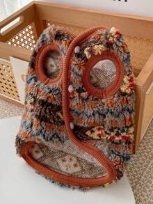 1pc Soft Padded Vest Jacket For Dogs And Cats, Suitable For Indoor And Outdoor Activities - Nhiều màu - Xem 7