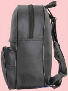 Women Functional Backpacks - 黑色 - 查看 4