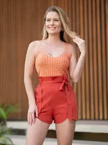 Women Shorts - Đỏ - Xem 1