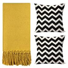 Blankets - Yellow - Black - Ver 1