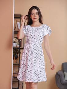 Women Dresses - trắng - Xem 2