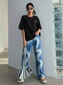 Women T-Shirts - Black - View 4