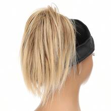 化纖髮夾馬尾,9寸長進口高溫絲,適合所有女性日常配戴。