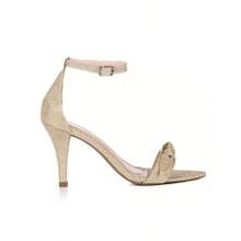 Women Heeled Sandals - Vàng - Xem 1
