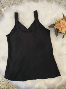 Women Tank Tops & Camis - Black - View 2