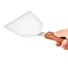 Espátula para plancha cocina acero inoxidable excelente calidad - Gris - Ver 4