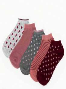 12 pares de Calcetines para dama surtido - Multicolor - Ver 2