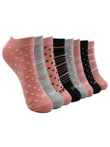 12 pares de Calcetines para dama surtido - Multicolor - Ver 1