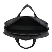 Men'S Briefcase 15.6-Inch Laptop Bag Handbag Document Bag Classic Briefcase Laptop Briefcase Office Supplies Business Casual For Commute Carry On Men's Accessories Anti Theft Men Gifts Festival Gifts - Black - View 7