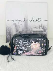 Toiletry Bags - 黑色 - 查看 3