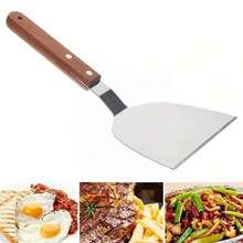 Espátula para plancha cocina acero inoxidable excelente calidad - Gris - Ver 5