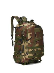 Durable Outdoor School Backpack 4P - Chocolate Brown - View 3