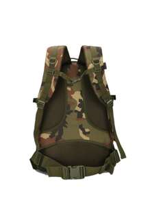 Durable Outdoor School Backpack 4P - Chocolate Brown - View 4