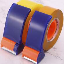 1 件小型塑膠封箱機、透明膠帶切割器、寬膠帶座(適用於 50 毫米以內的膠帶) - 藍色 - 查看 3