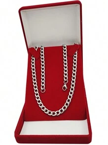 Chain Necklaces - 銀色 - 查看 1