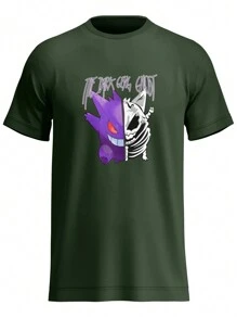 Men T-Shirts - 綠色 - 查看 1