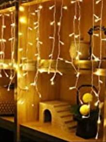 Serie de Luz con 200 LED Cortina Decorativa 6 metros