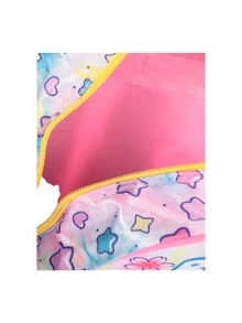 Mochila Escolar Preescolar Ruz Unicornio 34x 26 Cm - Rosa - Ver 3