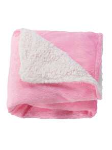 Baby Receiving Blankets - Baby Pink - View 2