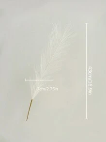 10pcs Artificial Simulation Reed Decoration For Indoor Home Living Room Floral Arrangement Plant Decor,Fake Plants,Fall Decor,Room,Desk,Garden Decor,Room Decoration Stuff, Valentine Day, Gift Gifts Birthday Graduation,Fall Decor,Autumn - Beige - View 7