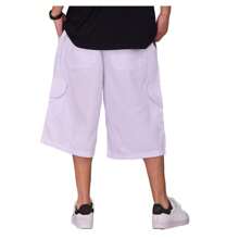 RS REAL Twill Men Shorts - White - View 3