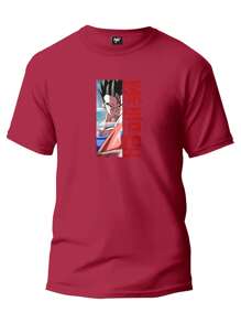 Men T-Shirts - 紅色 - 查看 1