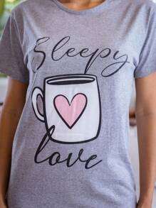 Women Nightgowns & Sleepshirts - Grey - View 3