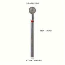 3pcs Hình dạng Mũi khoan Đối với Loại bỏ Da chết Đôi chân , Bao gồm Móng tay , Đánh bóng Heads Và Acrylic Mài Heads Đối với Dụng cụ làm móng chân - Bạc - Xem 3