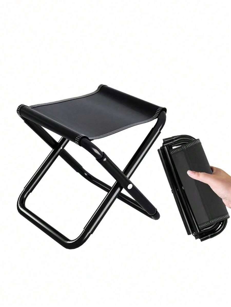 1入組成人戶外摺疊椅,便攜加厚釣魚凳,牛津布座椅,旅行露營便攜凳