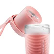 Mini Licuadora Portátil Inalámbrica Mejor Calidad, Para El Hogar, Exprimidor Pequeño Recargable, Máquina Extractora Portátil, T&N - Azul - Ver 3