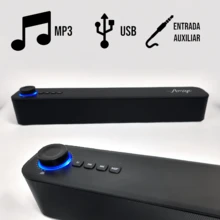 ( C08)Altavoz inalámbrico, bocina bluetooth - Negro - Ver 1