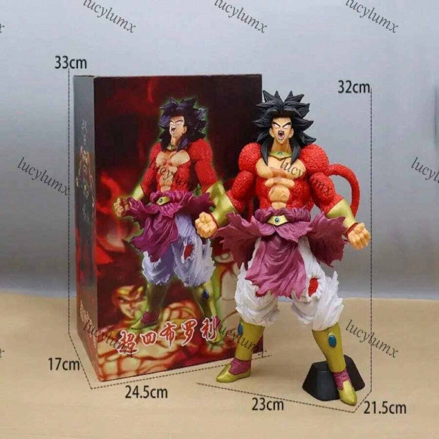 Dragon Ball Super Broly Figuras de colección - Rojo - Ver 1