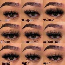 24 Pares de Pestañas postizas Xiaoya - Negro - Ver 4