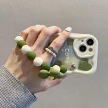 1入組液體3d綠色手環tpu手機殼,適用於iphone 15 Pro Max/14 Pro - 彩色 - 查看 2