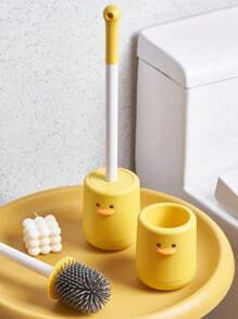 Escobilla De Baño Amarilla - Amarillo - Ver 1