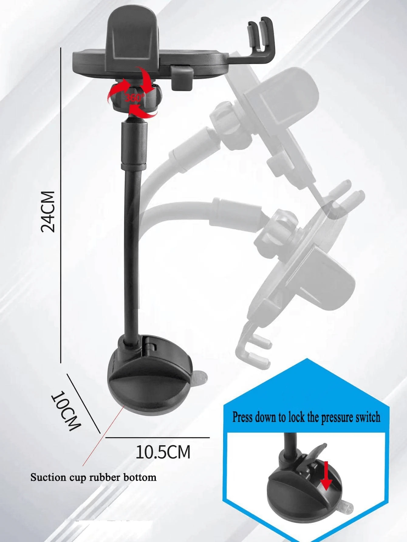 1pc Suction Cup Car Phone Holder SHEIN USA