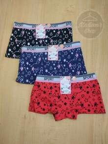 Boxer de Algodon para Dama 12pz - Multicolor - Ver 3