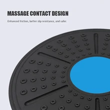 1pc Balance Training Board, Yoga & Pilates Multi-purpose Disk, Stability Trainer, Core Strength Exercise Board - Black - View 5