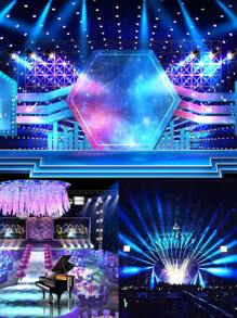 Reflector 54 Multicolor LED Lights, RGB Effect, 240V With Built-In Control Menu - Ideal For Christmas Parties, DJs, Clubs, Stages. - Nhiều màu - Xem 4