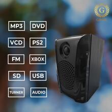 Bocina franjas negro DM Estéreo Teatro en casa Benedo Bocina bluetooth HIFI Multimedia Speaker System Remote Control De 1000W Frecuencia 38Hz-20kHz Auxiliar Jack 3.5 mm Bluetooth Compartible con Sonido 3D Speaker Sistema Multimedia Hi-FI 8 bocinas USB/TF/FM Radio/BT Incluye control remoto y micrófono - Negro - Ver 5