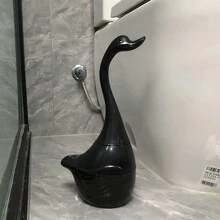 1 件天鵝形馬桶刷 - 紅色 - 查看 8