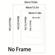 1張河岸美少女藝術海報,牆藝家居裝飾,適用於客廳、臥室、浴室、宿舍,不含框架