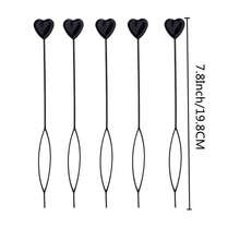 602入套馬眼珠套件,包括100/200入塑料馬眼珠10x12 Mm和500入迷你橡皮筋柔軟彈性帶,2入快速穿珠器,適用於女性和女孩的辮子或髮辮黃金款