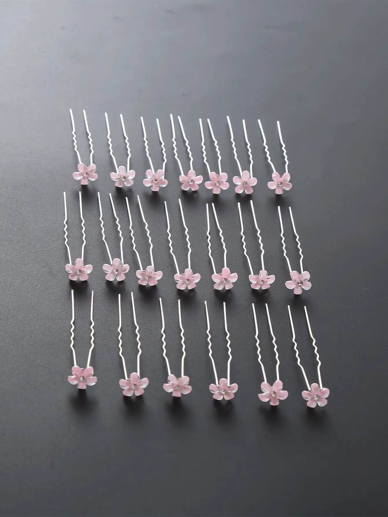 20 件女士多色花朵髮飾適合婚禮、日常佩戴、返校等。