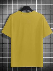 Men T-Shirts - Màu Mù tạt vàng - Xem 2